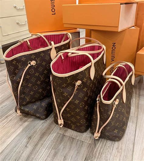 lv mm neverfull size|lv neverfull size comparison.